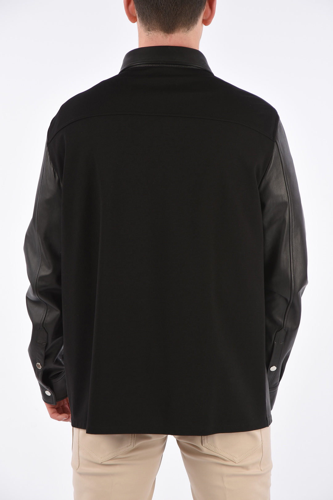 Neil Barrett Epaulettes short-sleeve Shirt | Black | FARFETCH