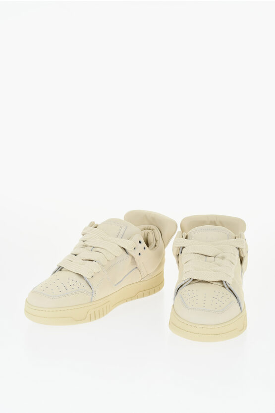 1989 Studio Leather Low Sneakrers With Chunky Desing
