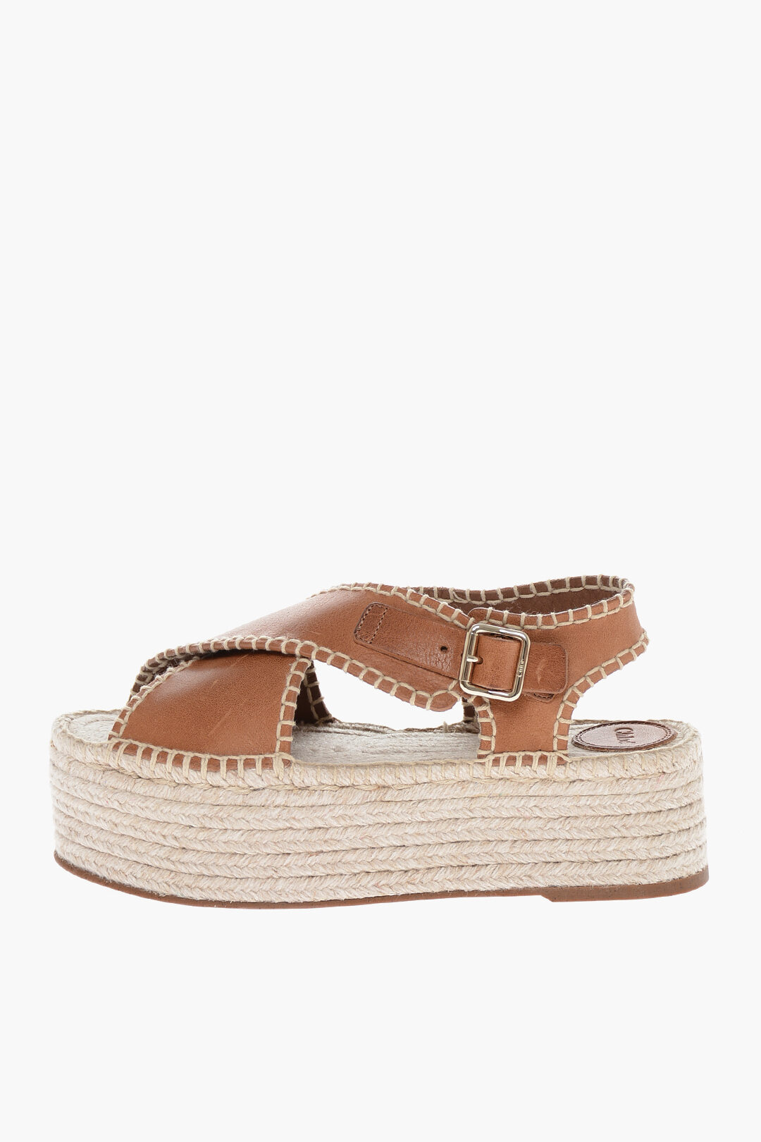 Chloe Leather LUCINDA Platform Sandals with Rope Sole women - Glamood ...