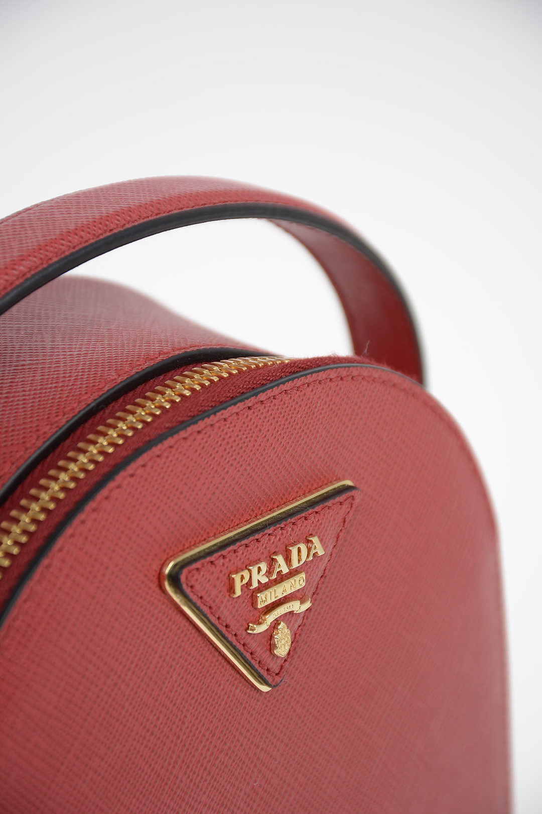 Prada Leather Mini Backpack with Removable Shoulder Straps women - Glamood  Outlet