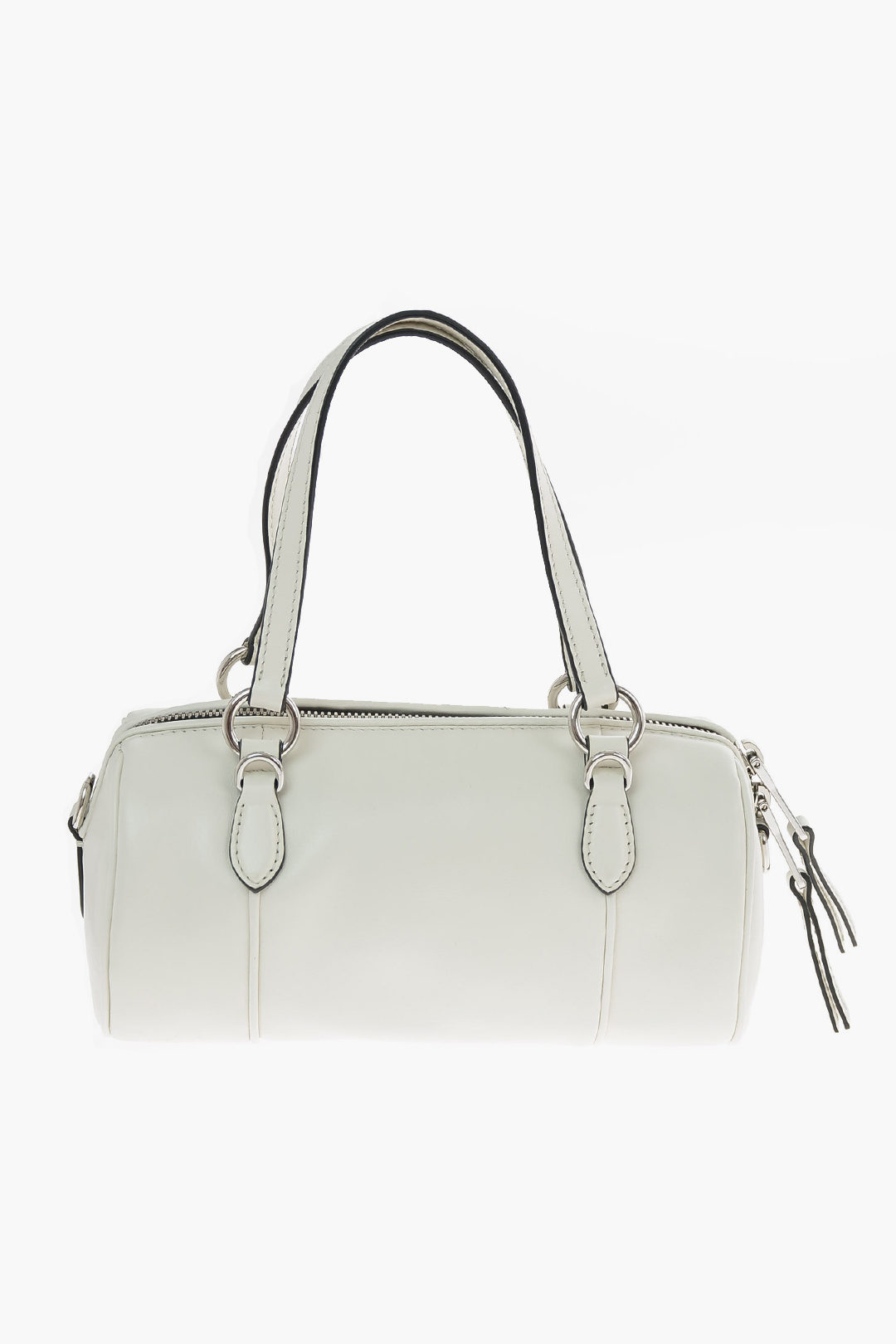 Bow bag leather handbag Miu Miu White in Leather - 31864128