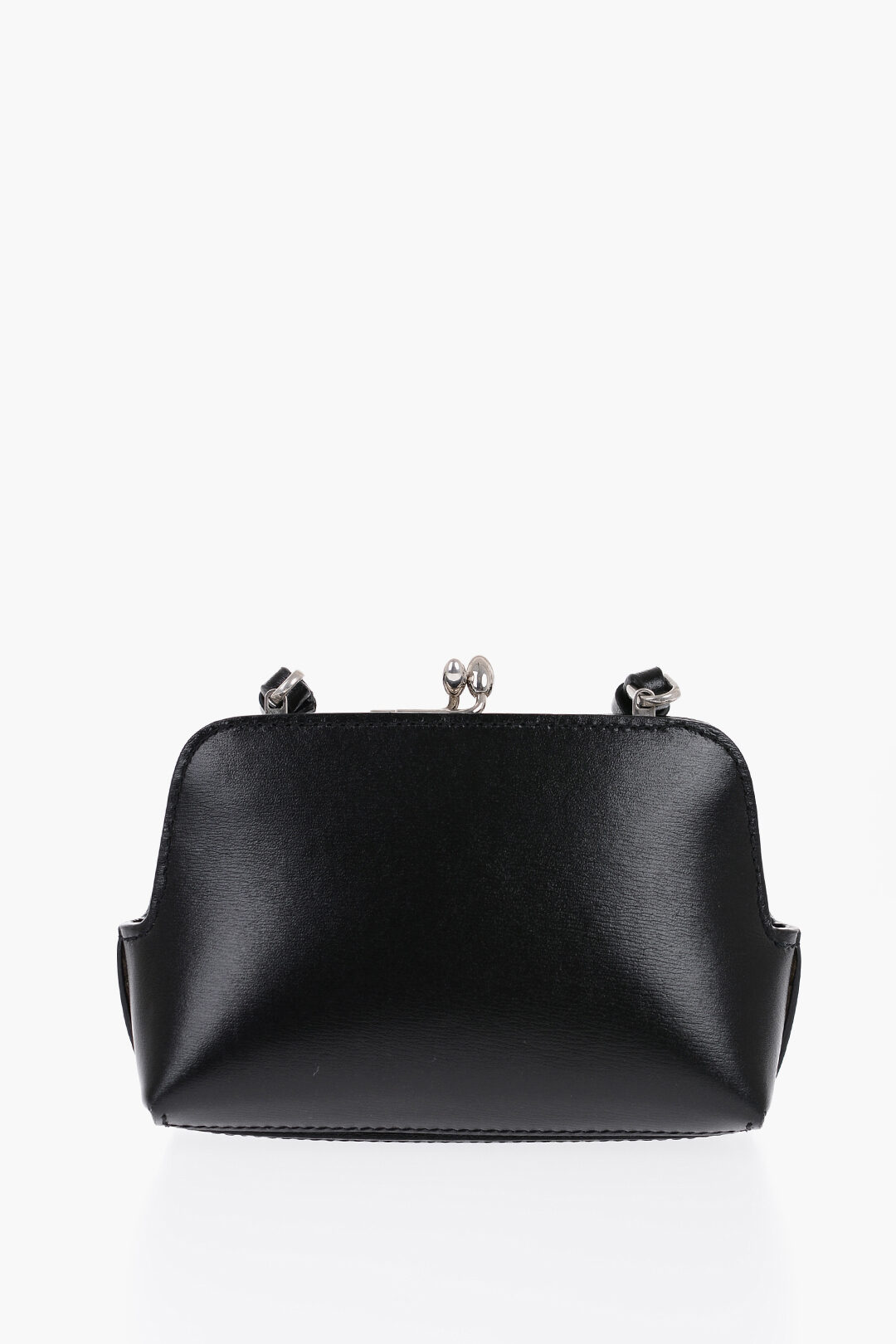 Black leather mini crossbody bag online