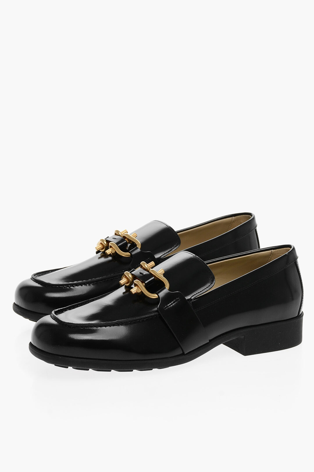 ローファー・オックスフォード BOTTEGA VENETA MONSIEUR SHINY LEATHER LOAFERS Bottega Veneta - Monsieur leather loafers Bottega Veneta