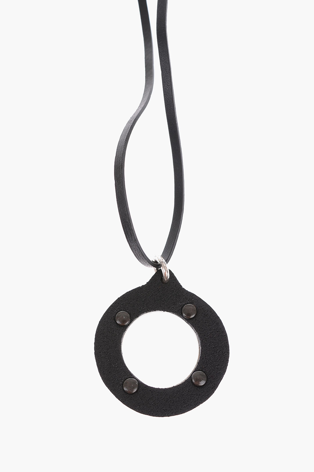 diesel leather necklace