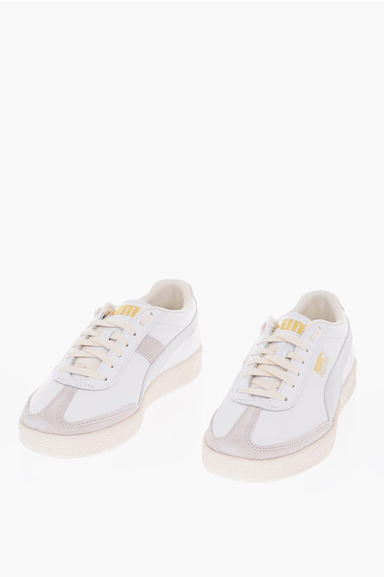 Puma leather OSLO CITY LUXE sneakers unisex men women - Glamood Outlet