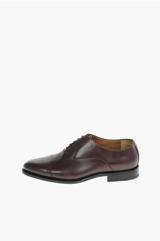 Corneliani Leather Oxford Shoes With Leather Soles men Glamood Outlet