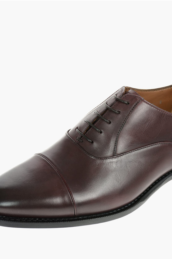 Corneliani Leather Oxford Shoes With Leather Soles men Glamood Outlet