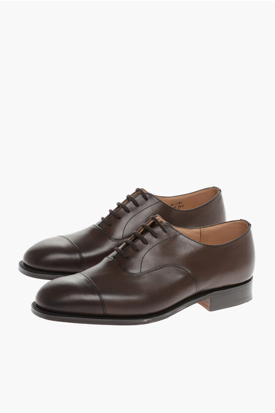 Church's Leather Oxford Shoes In White