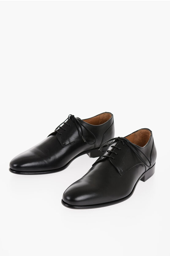 Corneliani Leather Oxford Shoes