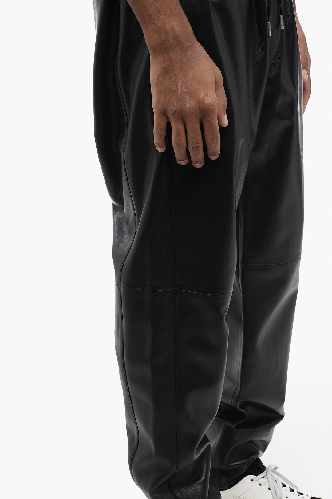 ボトムスその他 Saint Laurent City pants Saint Laurent Wide-Leg Cargo Pants with Leather Belt