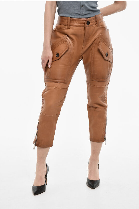 Leather Pants With … - image