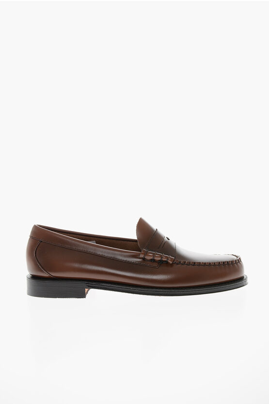 Weejuns Leather Penny Loafers Men Glamood Outlet