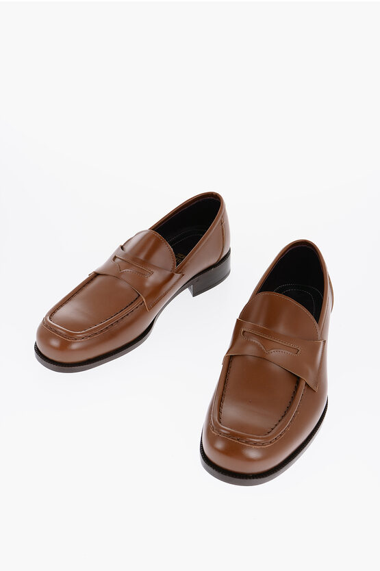 Shop Lidfort Leather Penny Loafers