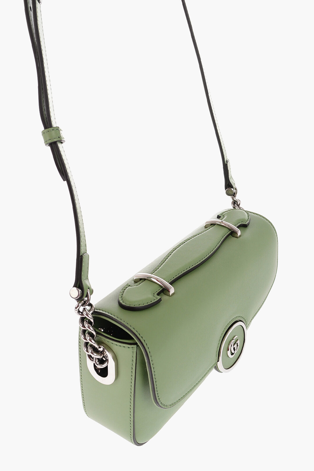 ショルダーバッグ・ポシェット GUCCI  Crossbody Bags Women Leather Gray Gucci Crossbody Bags for Women | Women's Designer Crossbody