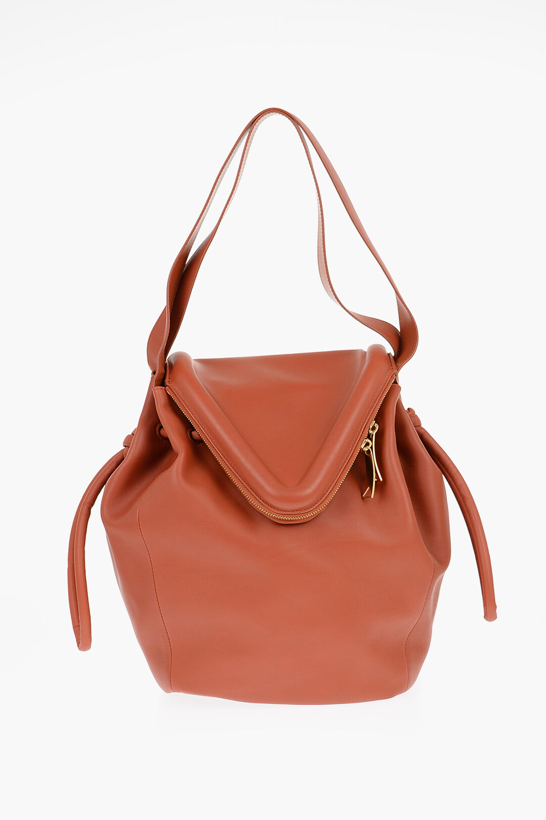 Bottega Leather POINT Shoulder Bag with Zip women Glamood Outlet