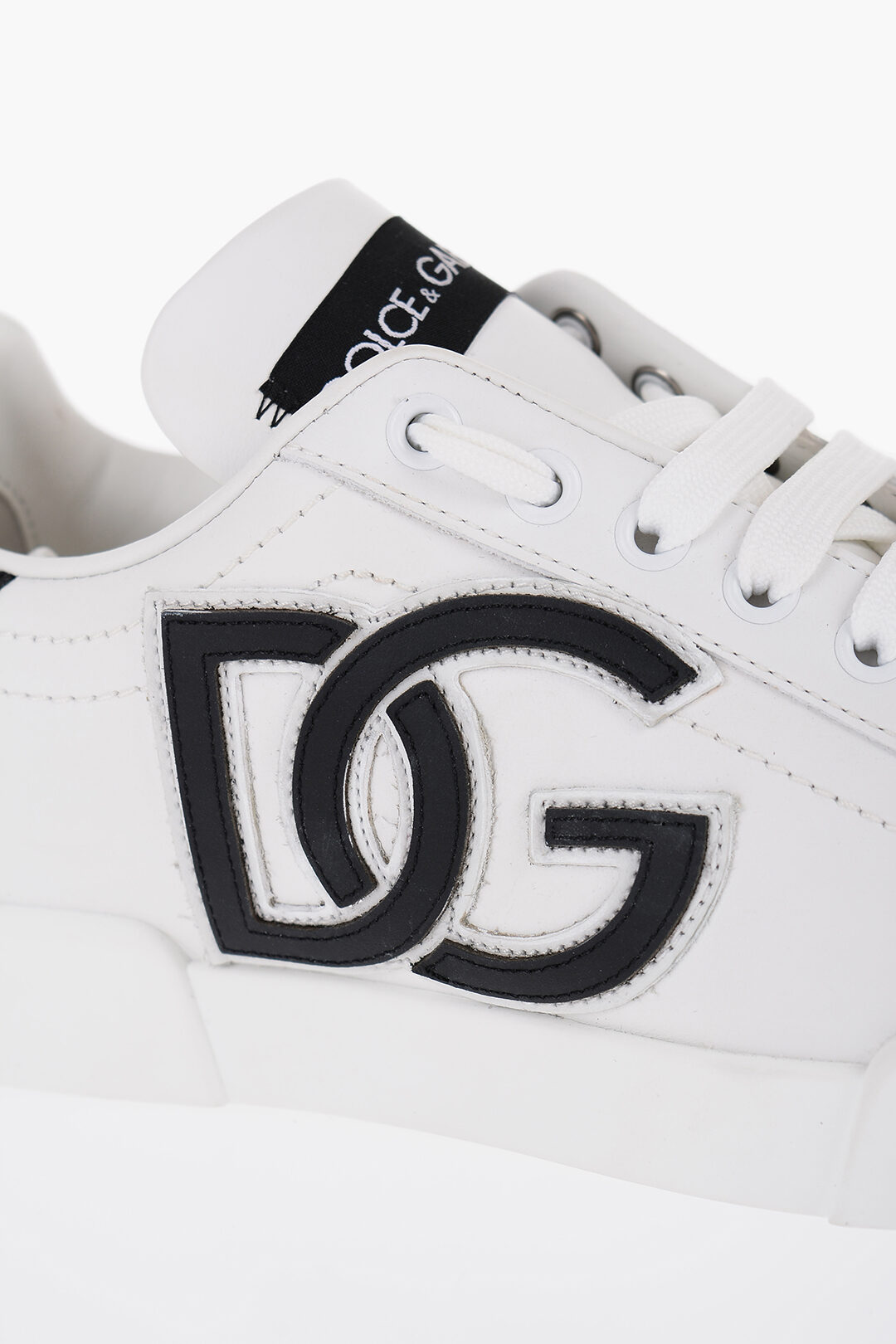 Dolce Gabbana Leather PORTOFINO Low Top Sneakers women Glamood