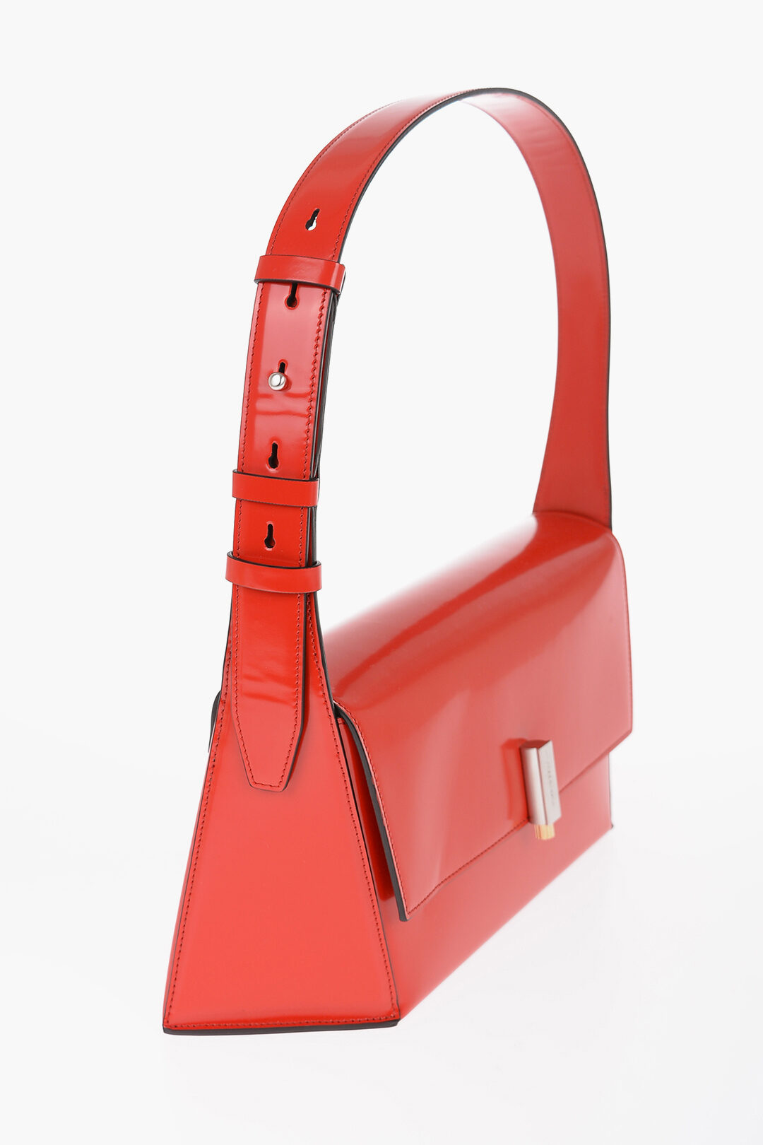 【SALVATORE FERRAGAMO】SHOULDER BAG Salvatore Ferragamo Brown Saffiano Leather Shoulder Bag