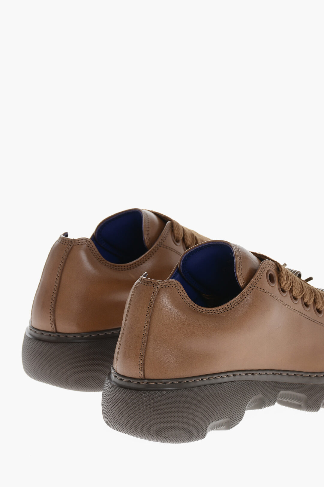 Burberry Leather Ranger Sneakers with Laces men - Glamood Outlet