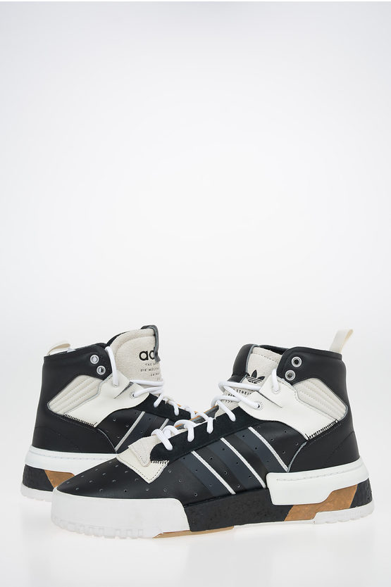 Adidas Leather RIVALRY RM High Top Sneakers herren Glamood Outlet