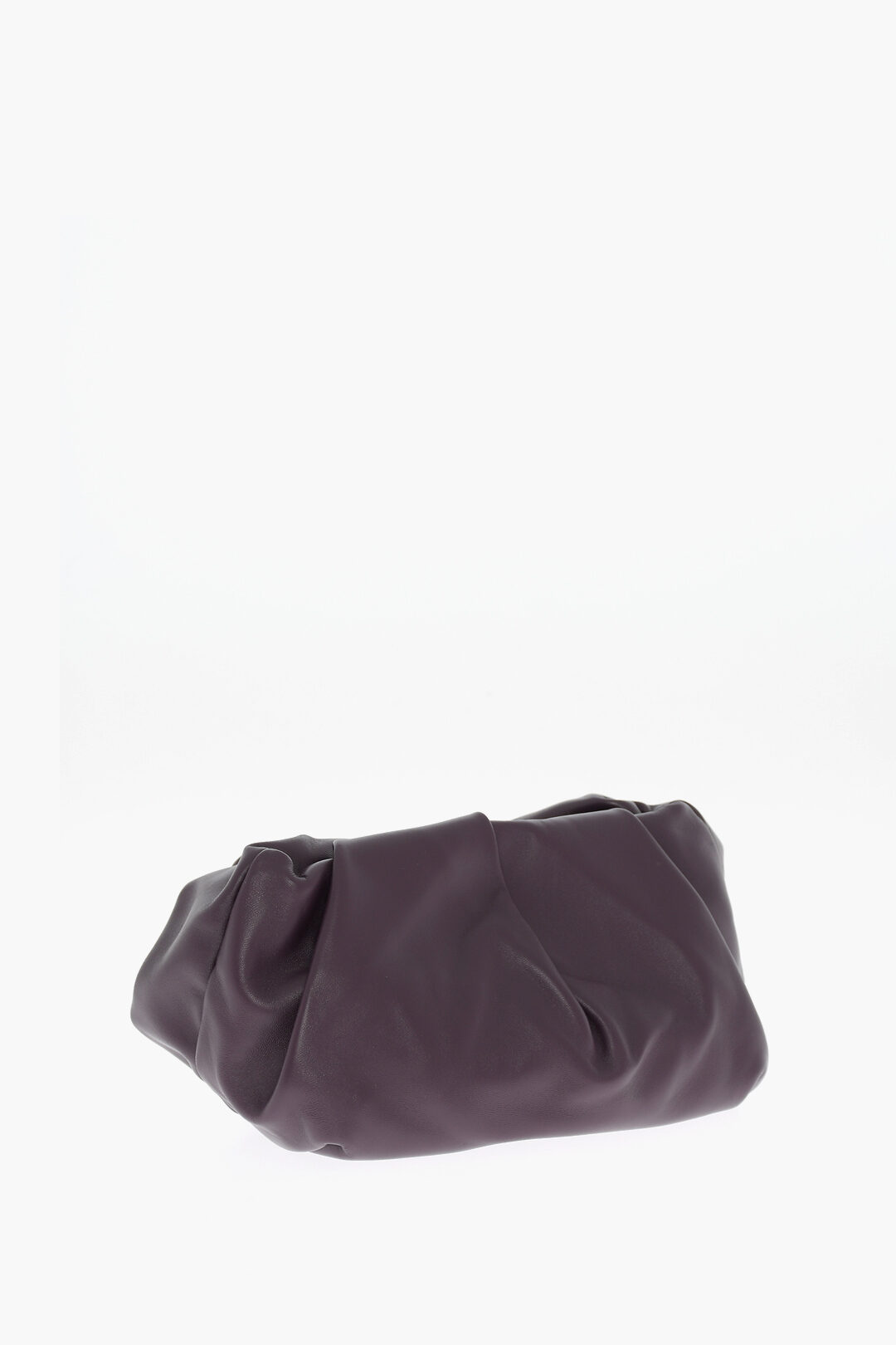 クラッチバッグ BURBERRY BLACK NAPPA LEATHER ROSE CLUTCH processed-