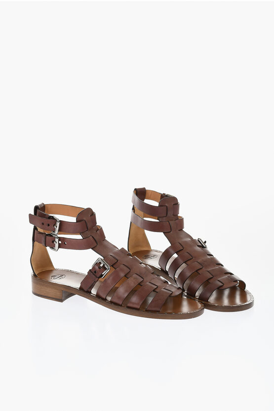 Church's Leather Sandals With Buckles
