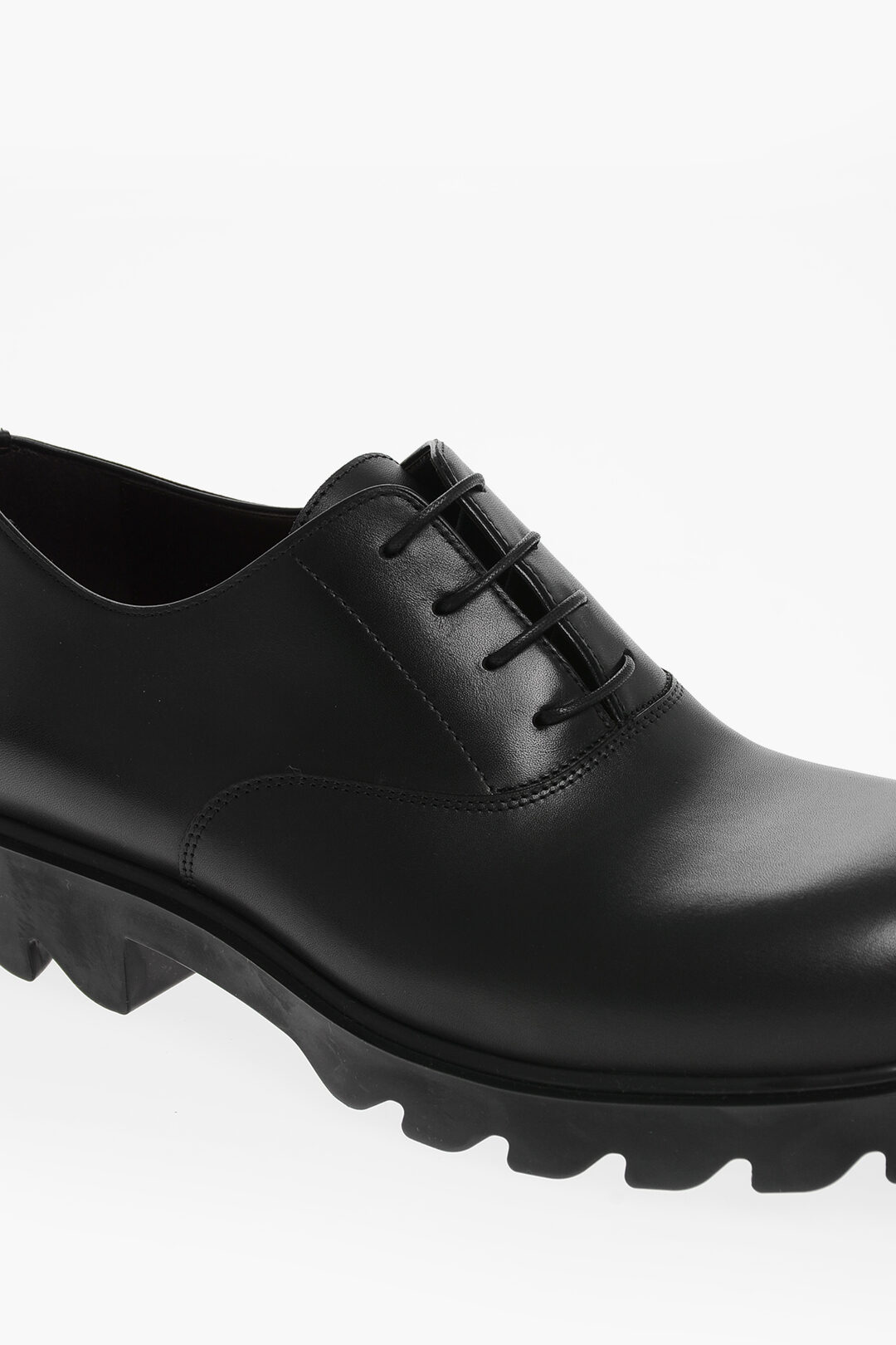 BOTTEGA VENETA ダービーシューズ22AW Bottega Veneta Leather SHIBUYA Derby Shoes with Rubber Sole