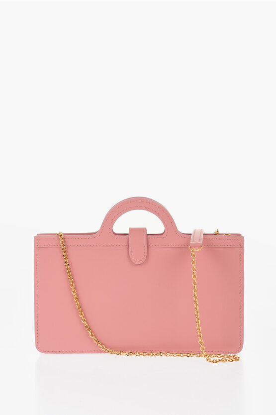Marni Leather Shoulder Bag With Internal Card-sized Compartments