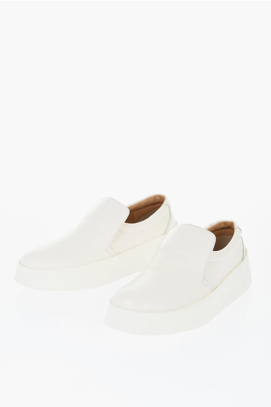 Jw Anderson Slip-on Leather Sneakers