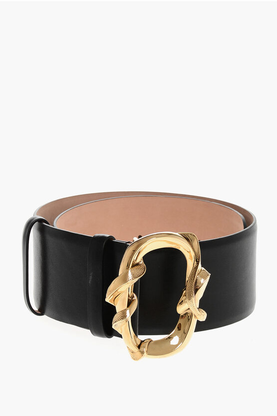 Alexander Mcqueen Leather Belt