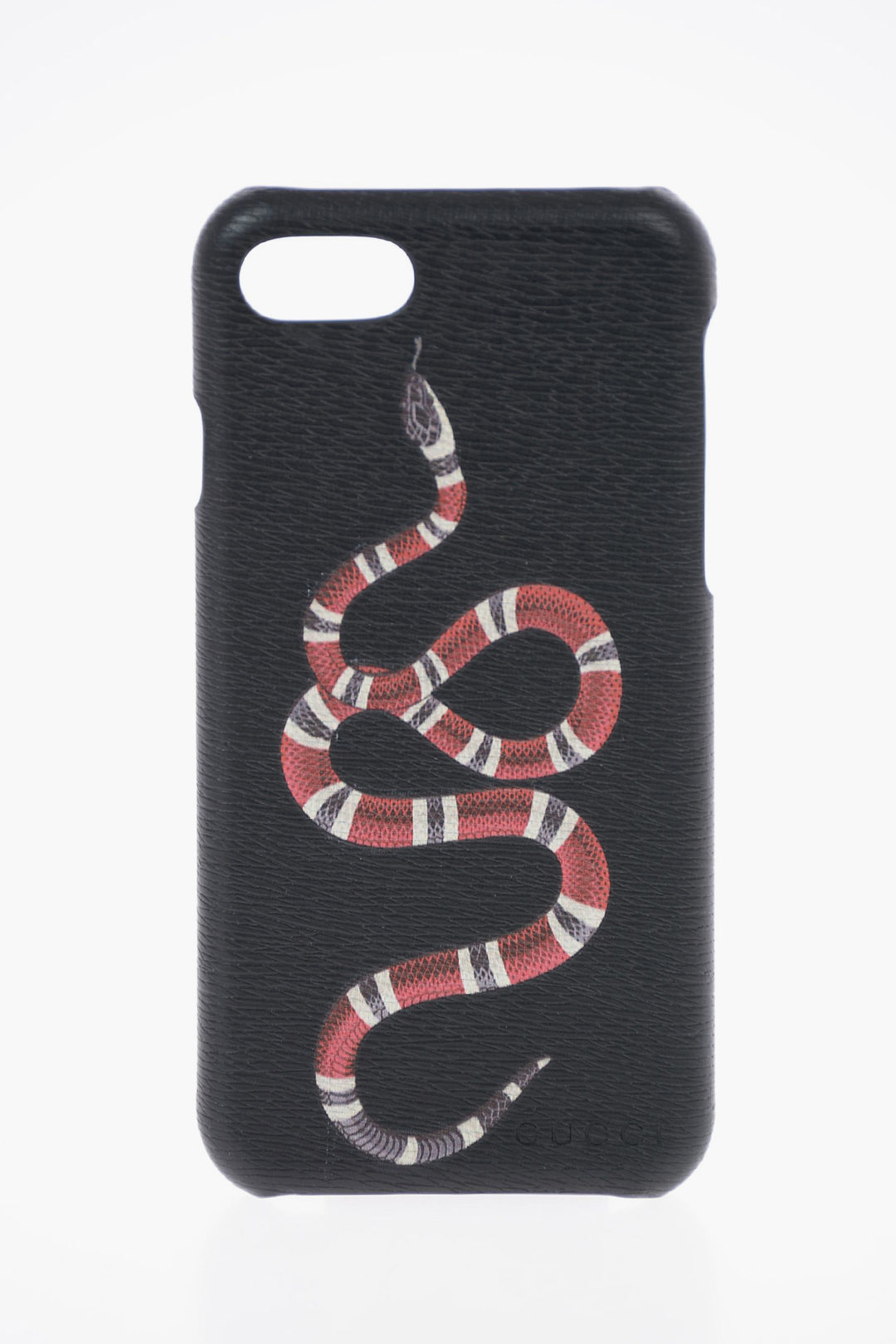 At tilpasse sig ophøre Forløber Gucci Leather Snake Printed iPhone 8 Cover unisex men women - Glamood Outlet