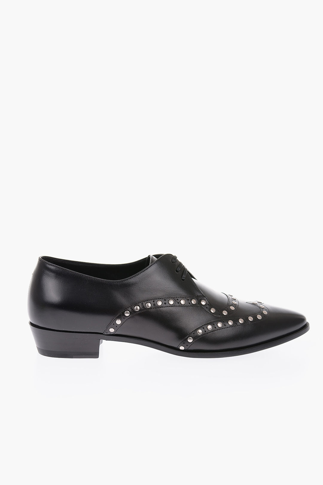 CELINE JACNO BUCKLE SHOE IN SHINY CALFSKIN