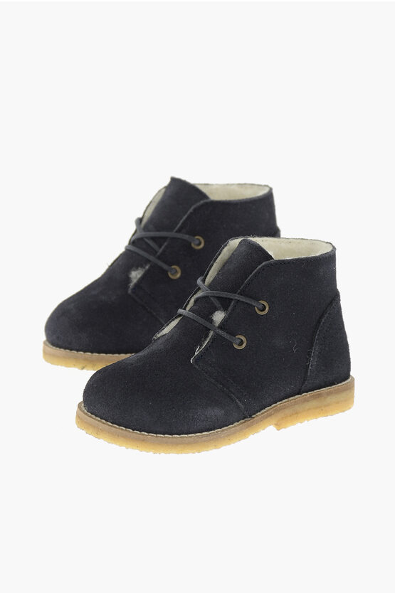 Leather Suede Low-T… - image