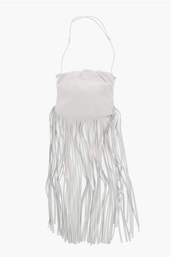 Bottega Veneta Leather The Fringe Crossbody Bag
