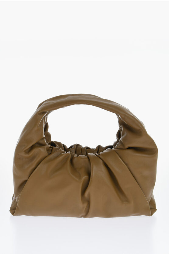 Bottega Veneta Leather The Shoulder Pouch Hobo Bag