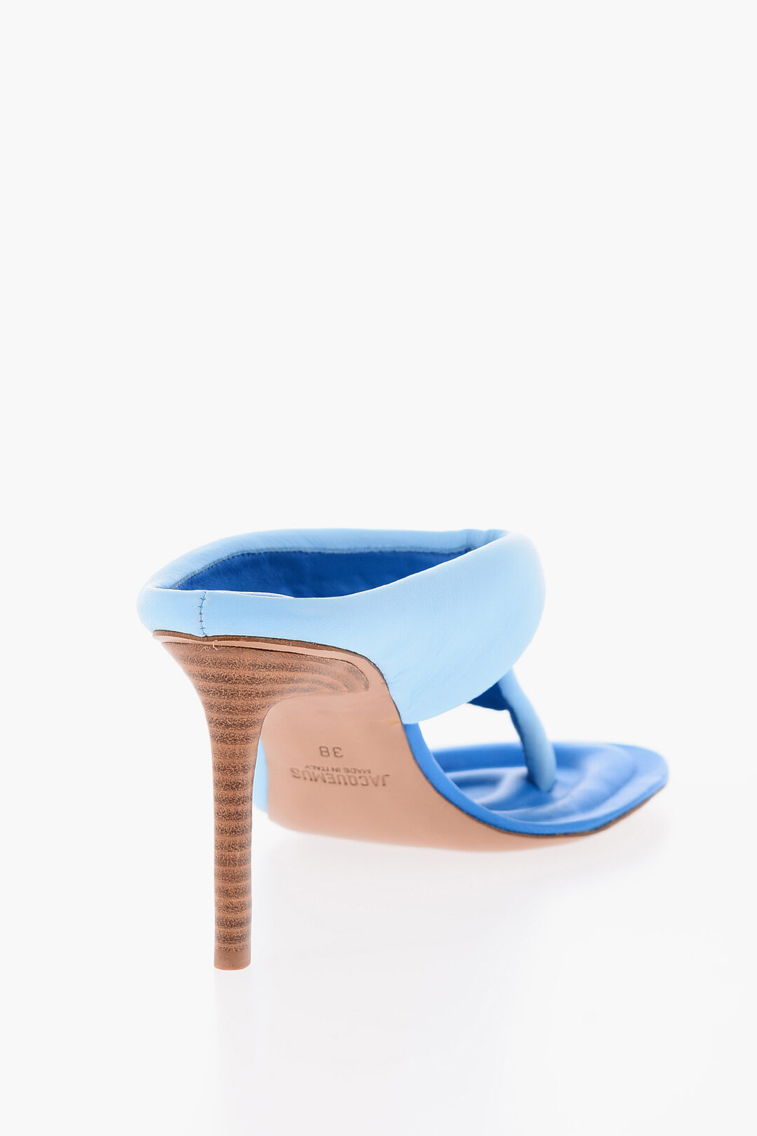 【関税&送料込み】Jacquemus Mules Jacquemus Leather Thong Mules 10cm women - Glamood Outlet