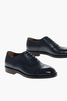 Ermenegildo Zegna Leather VIENNA EVENING Oxford Shoes men - Glamood Outlet