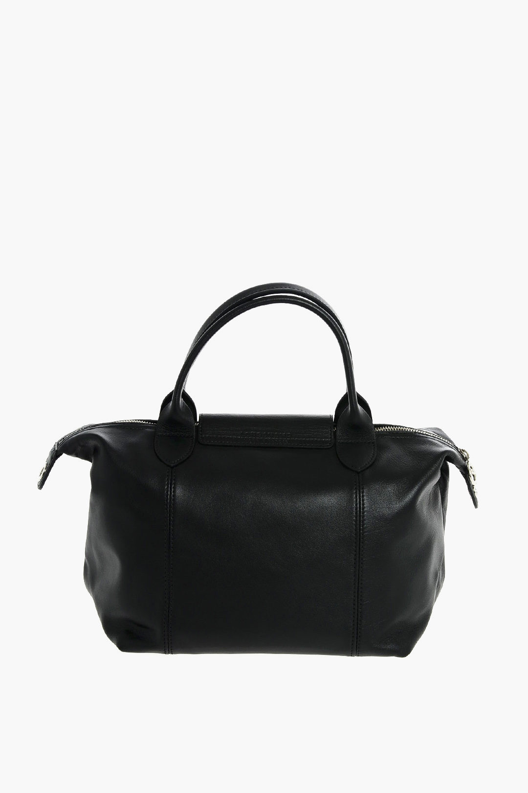 Longchamp limited edition bag Black White Leather Cloth ref.275129 - Joli  Closet