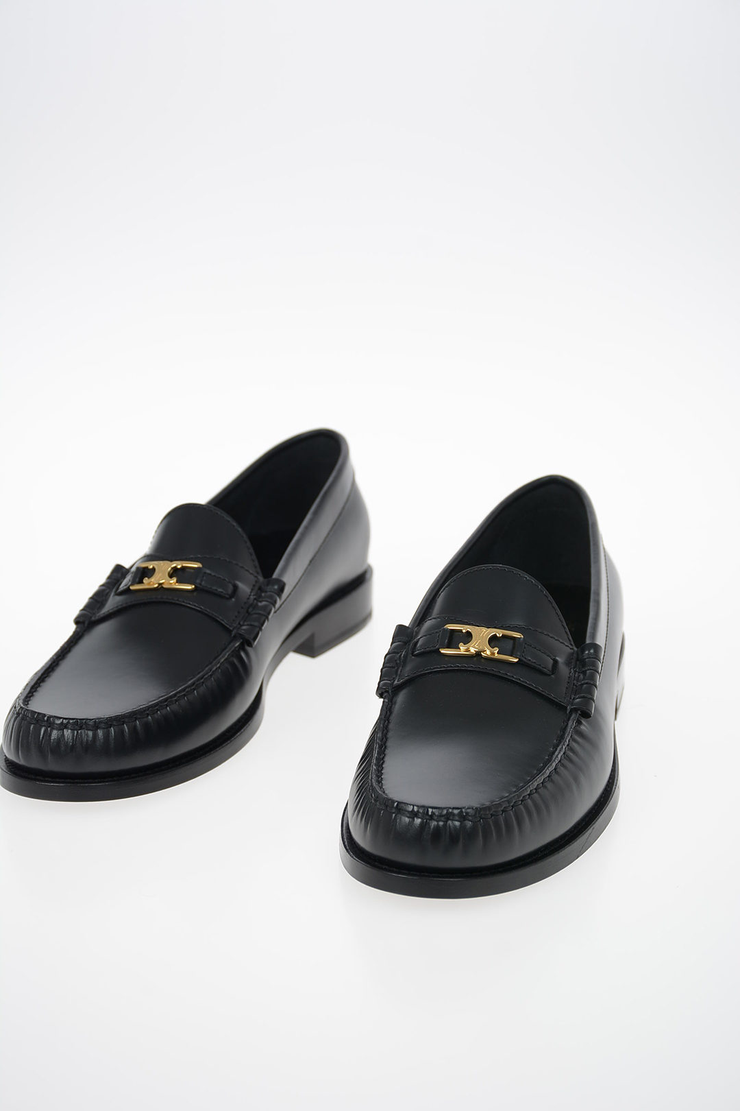 Leather TRIOMPHE Loafers