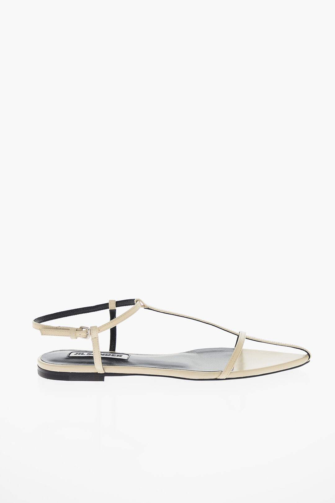 Jil Sander Leather TRIPON Ponted-toe Sandals women - Glamood
