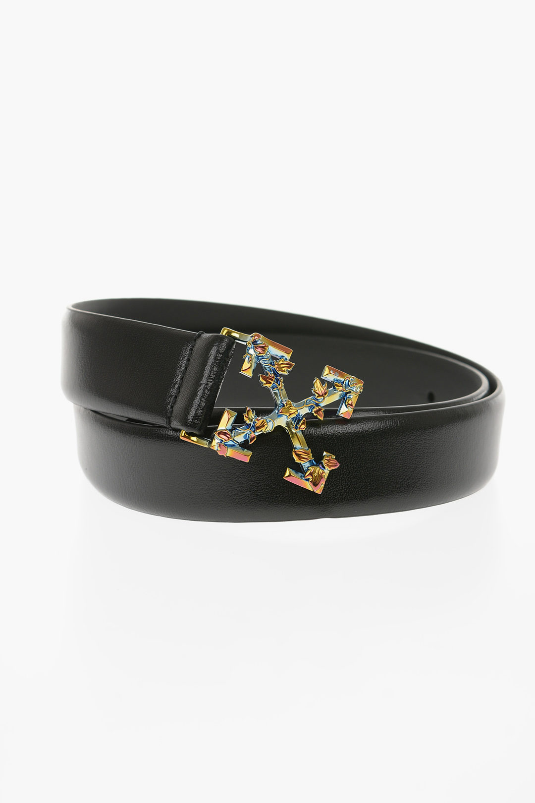 OFF WHITE CLASSIC ARROW BUCKLE LEATHER BELT BLUE SIZE 95/38 Us Brand New  for Sale in Queens, NY - OfferUp