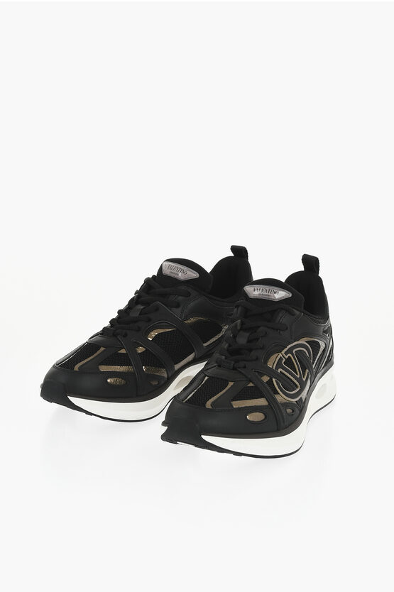 Leather V-LOGO Snea… - image