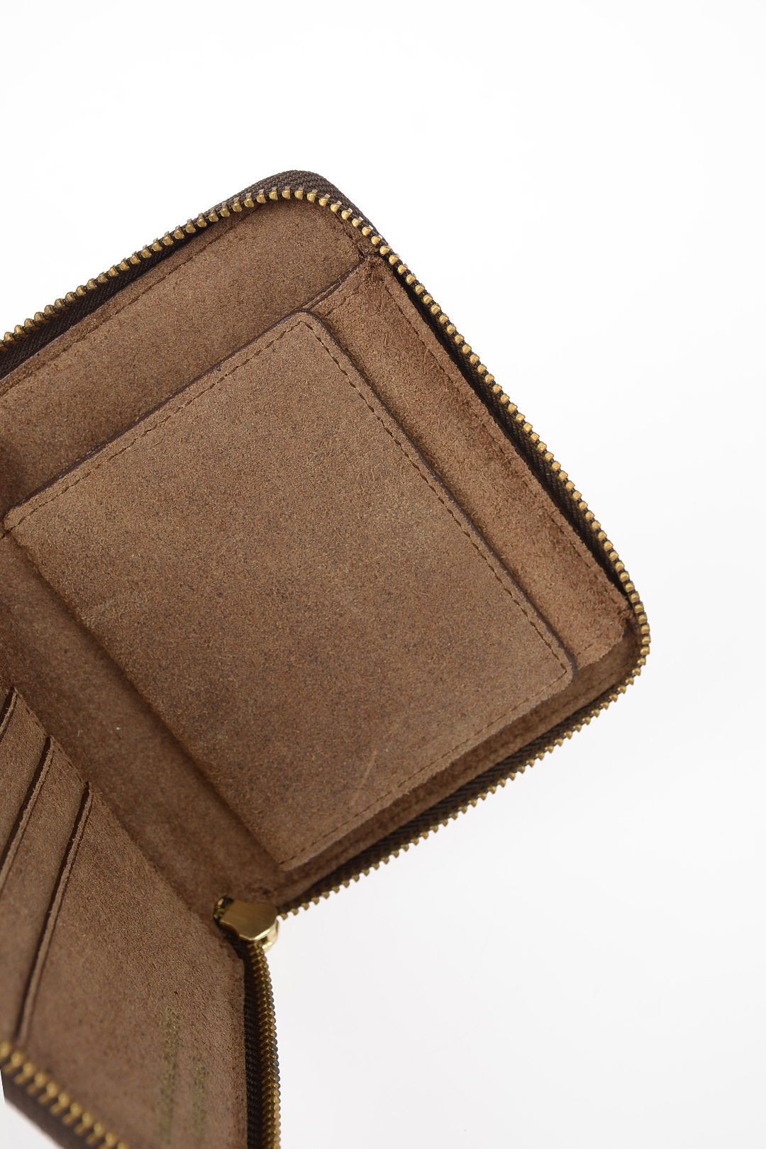 Comme Des Garçons Leather Vintage Effect Wallet women - Glamood Outlet