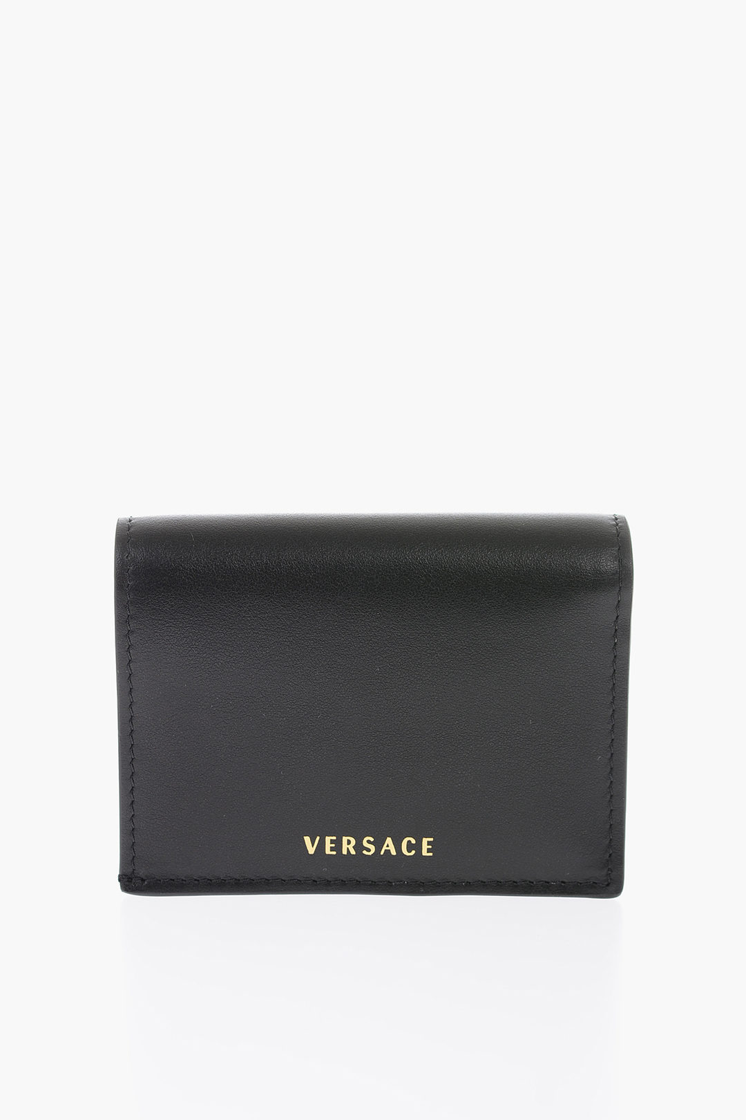 【関税＆送料込み】Versace Wallets Versace Leather wallet with golden detail women - Glamood Outlet