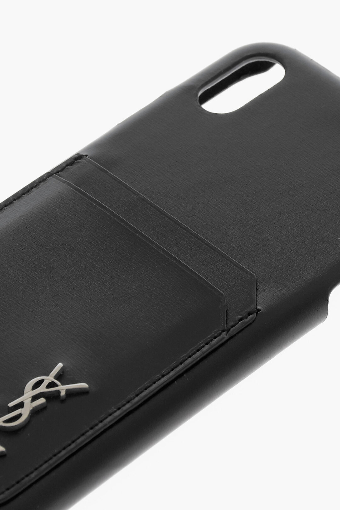 Saint Laurent Leather XS Iphone Cover men - Glamood Outlet