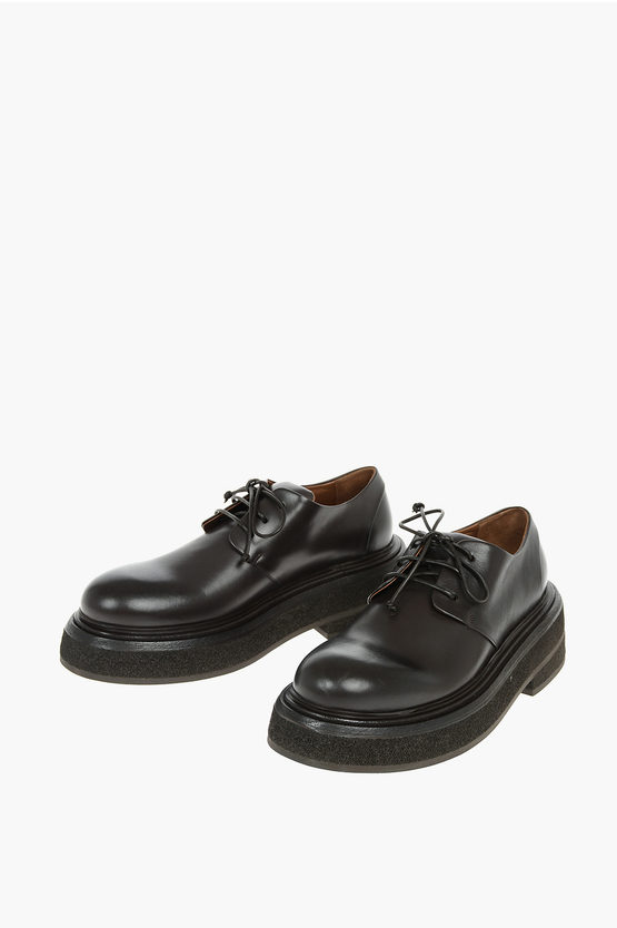 Marsell Leather ZUCCONE Derby Shoes with Chunky Sole women