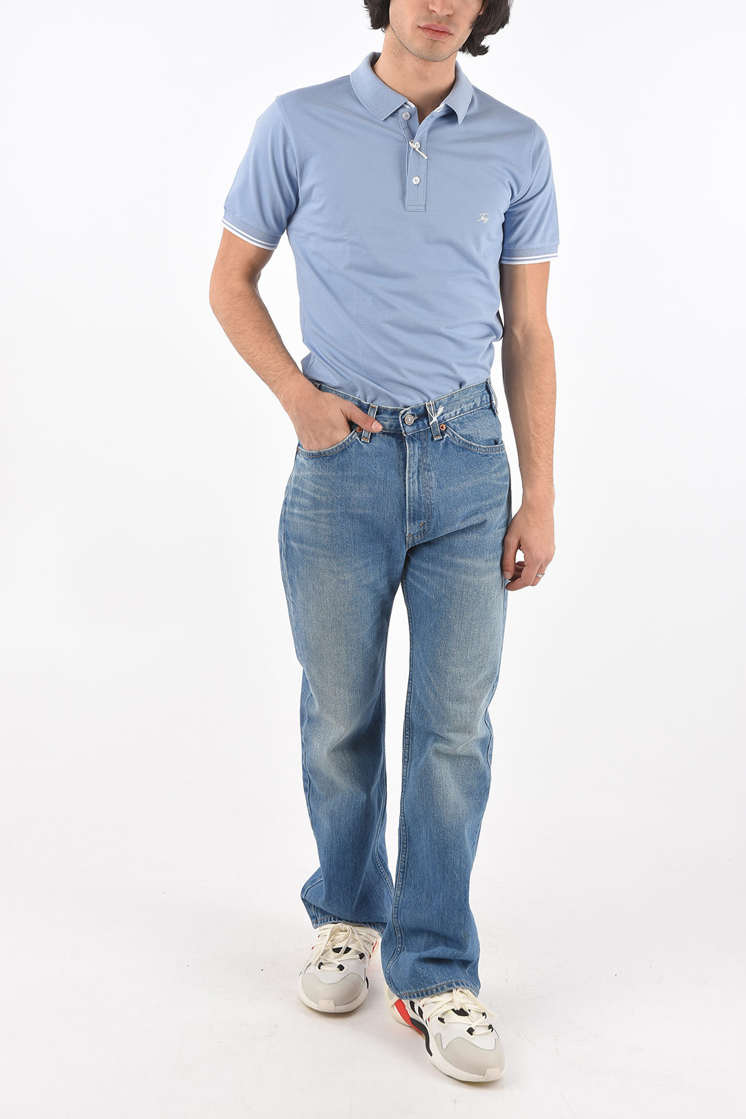Valentino LEVI'S 24 cm Medium Wash 517 Wide Leg Jeans men - Glamood Outlet