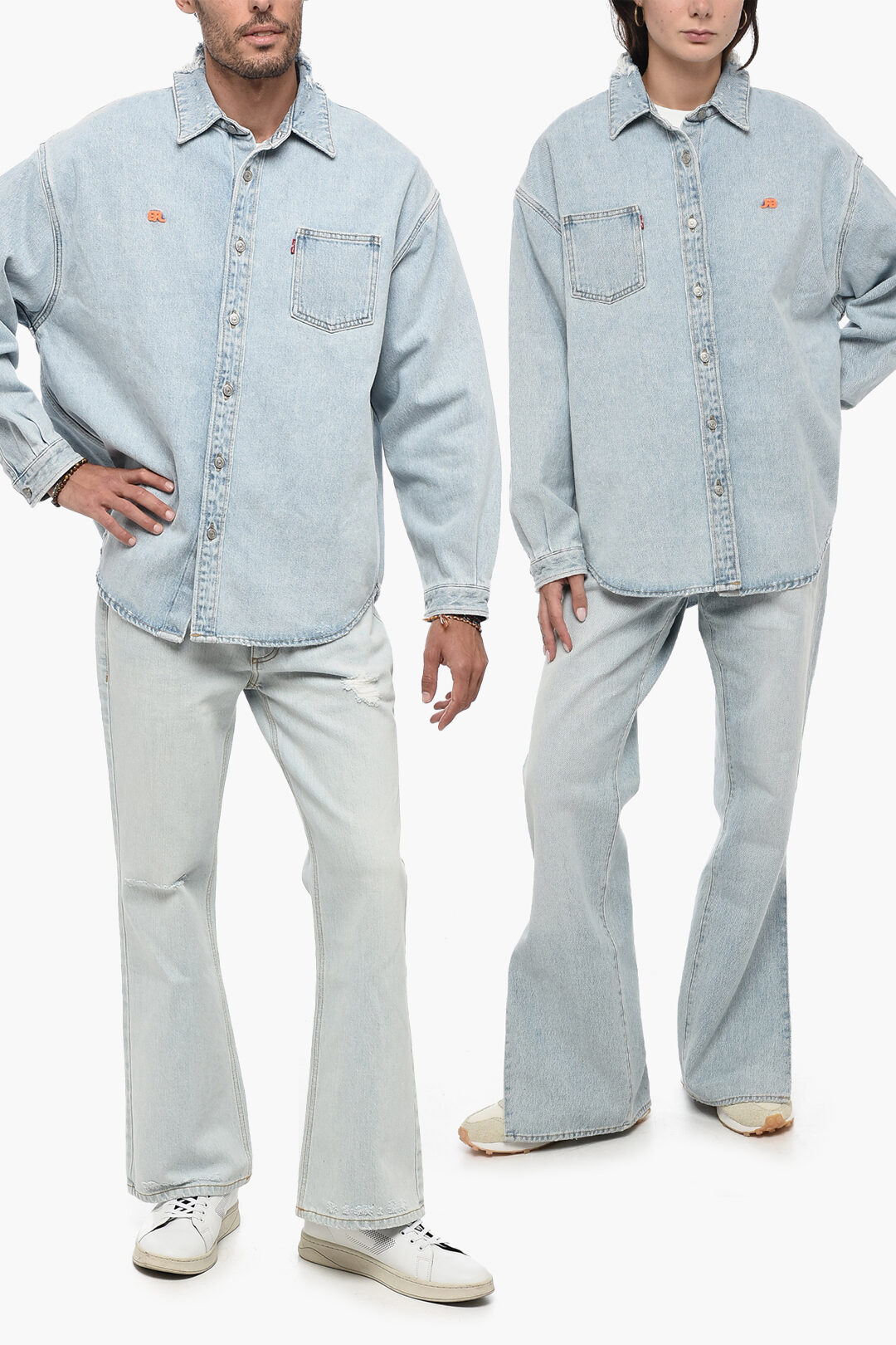 Blouson Jean Vintage Delayne69 Homme Taille M – Denim Bleu – Neuf Avec étiquettes