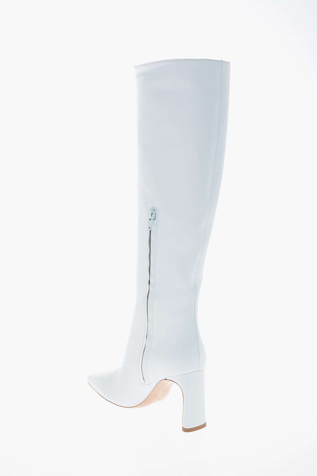 Hoe In zicht Marty Fielding Liu Jo LH X LIU JO Squared Toe Knee Length Leather Boots 9cm women -  Glamood Outlet