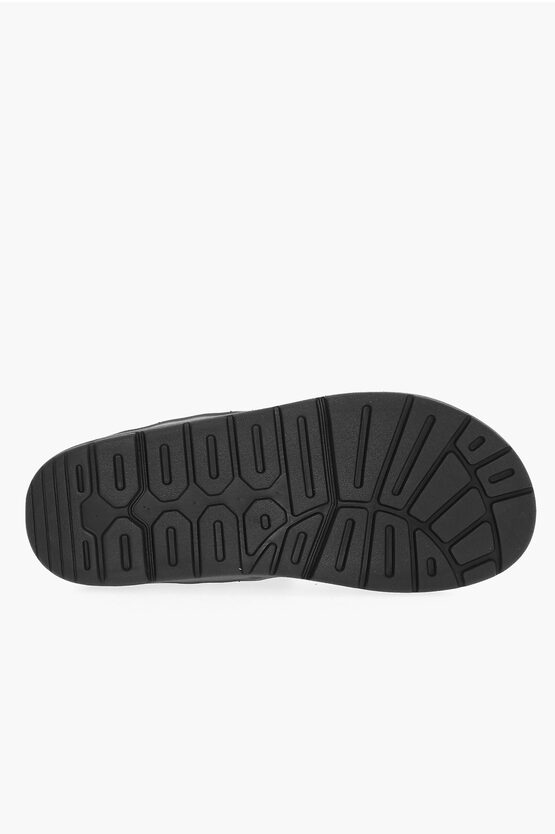 LI-NING Solid Color Double-Buckle Sandals with Socks