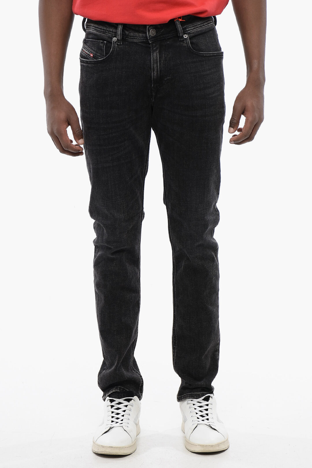 Diesel LIBRARY Mid Waist Slim Fit 2021 D-VOCS Jeans 20cm men